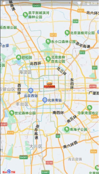 百度地图关怀版app