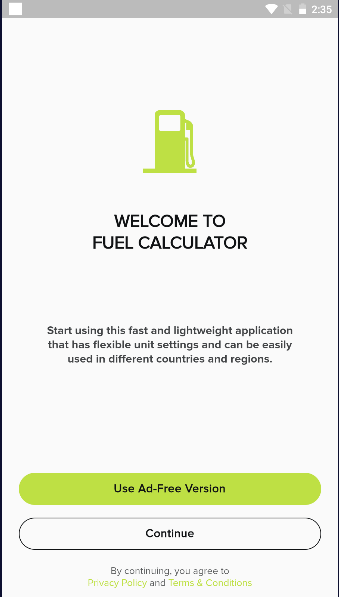 燃油计算app